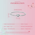 Floral Charm Base Bracelet