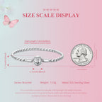 Floral Charm Base Bracelet