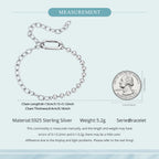 Mixed Link Charm Base Bracelet