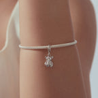 Heart Teddy Bear Charm