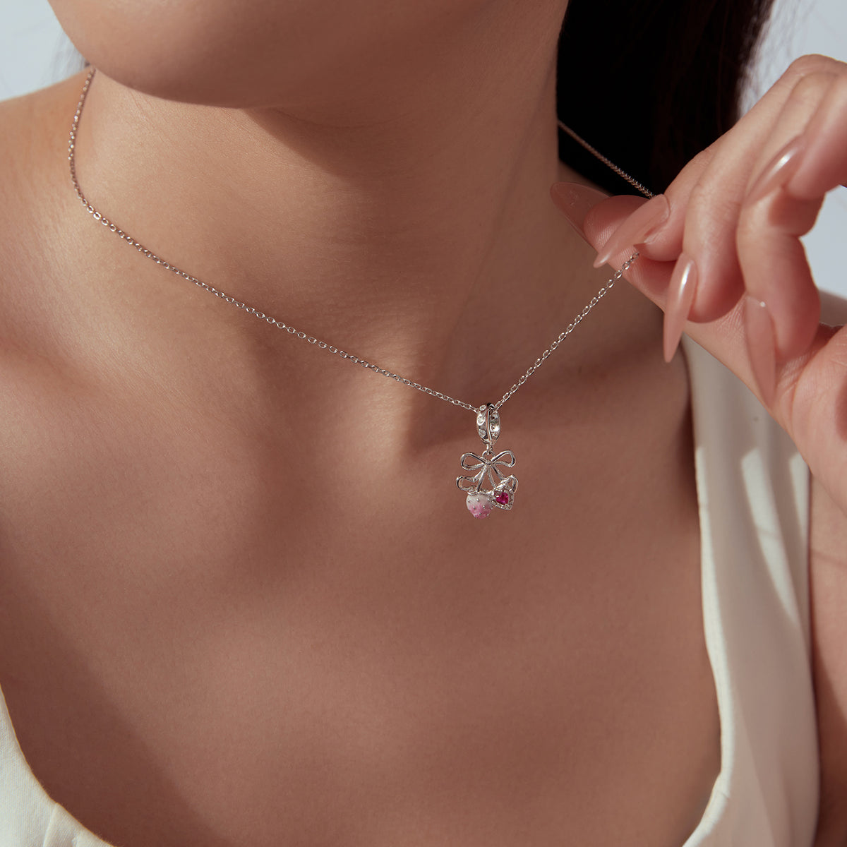 Sweet Strawberry Pendant
