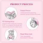 Strawberry Bear Charm