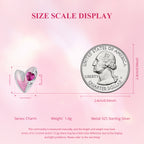 Pink Heart Charm