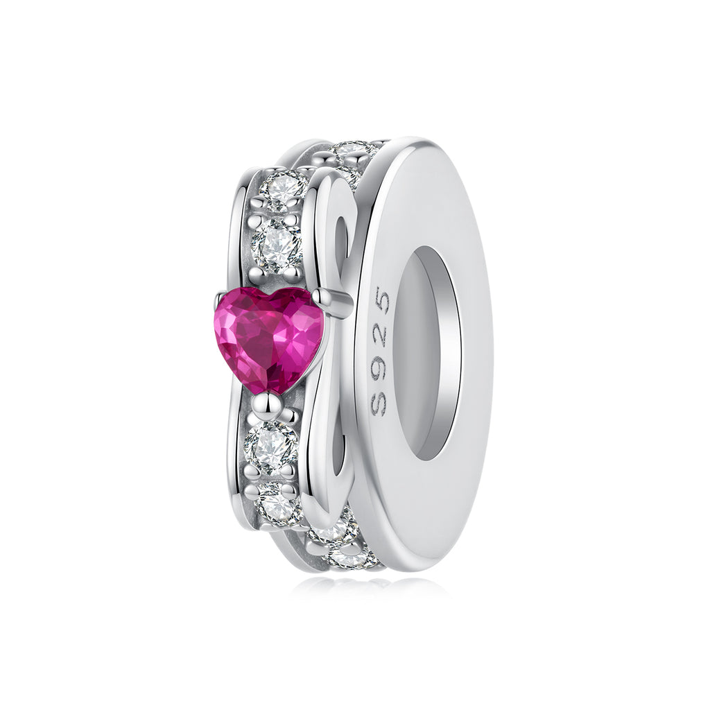 Bow Silicone Stopper Bead