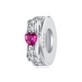 Bow Silicone Stopper Bead