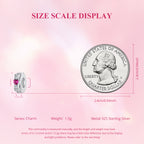 Bow Silicone Stopper Bead