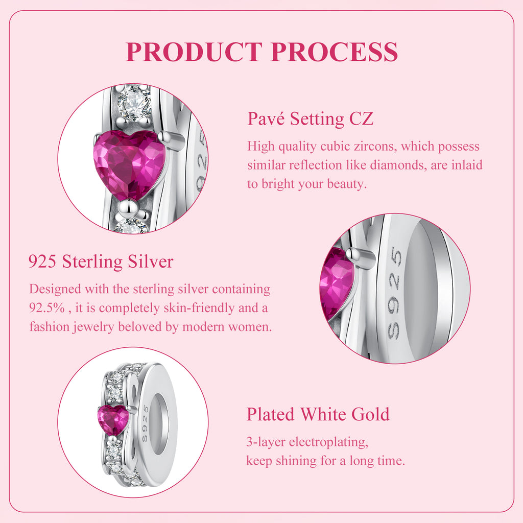 Bow Silicone Stopper Bead