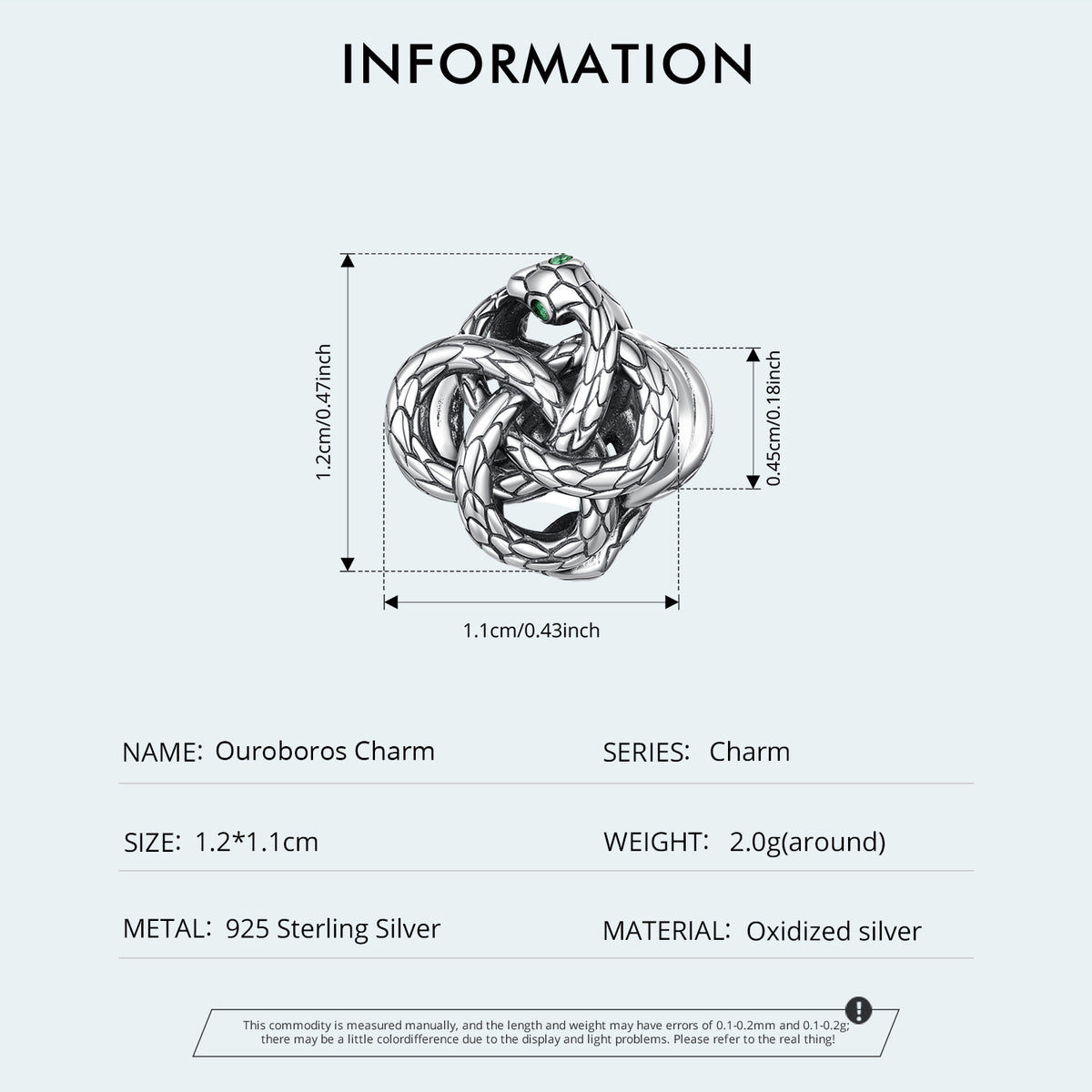 Ouroboros Snake Charm
