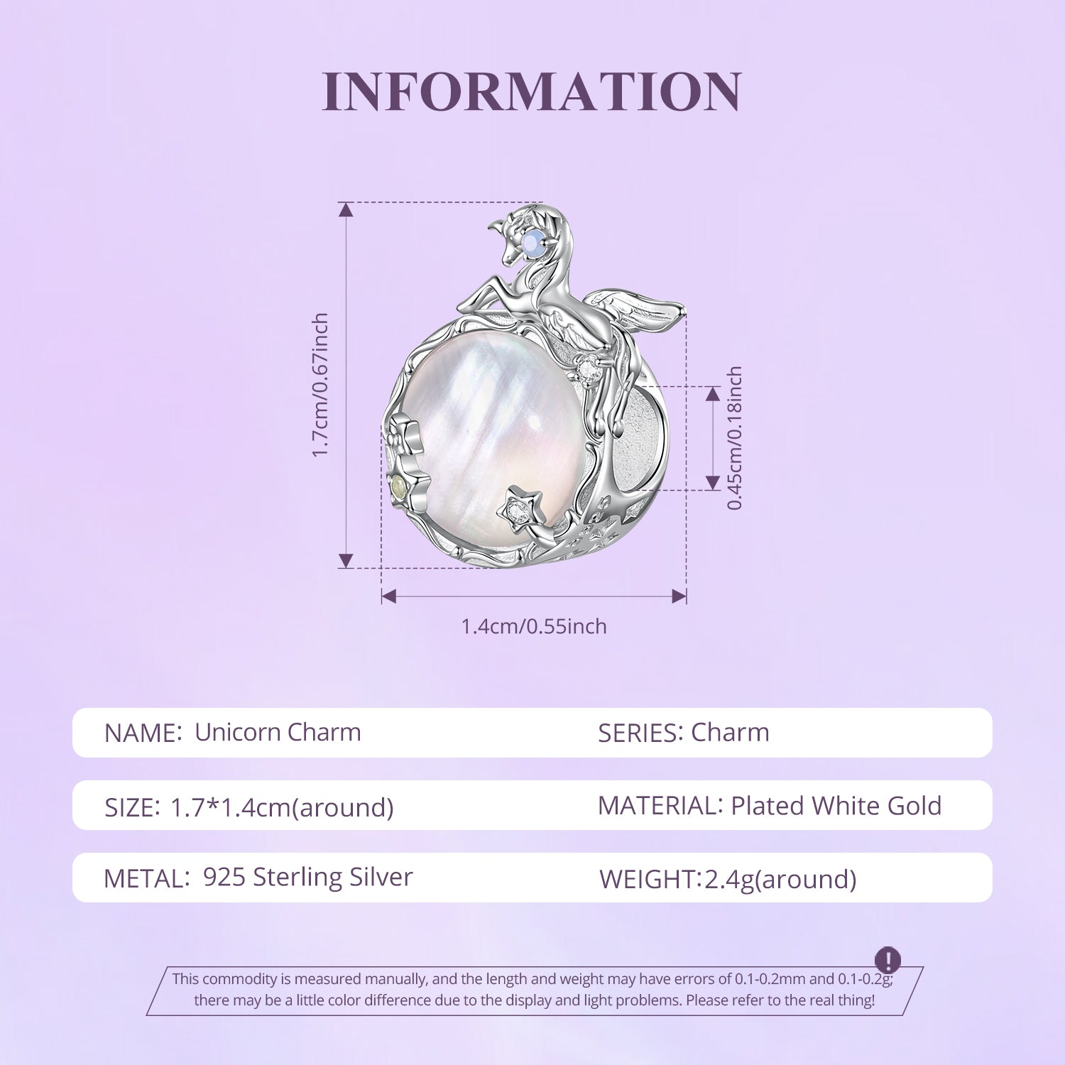 Unicorn Charm
