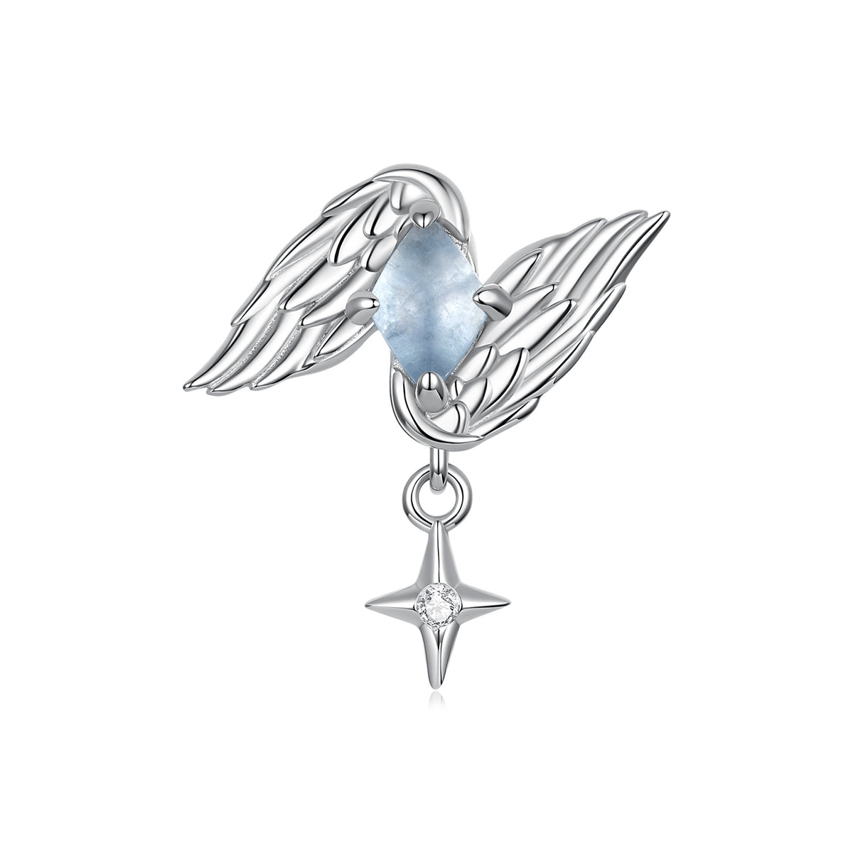 Wing Silicone Stopper Bead