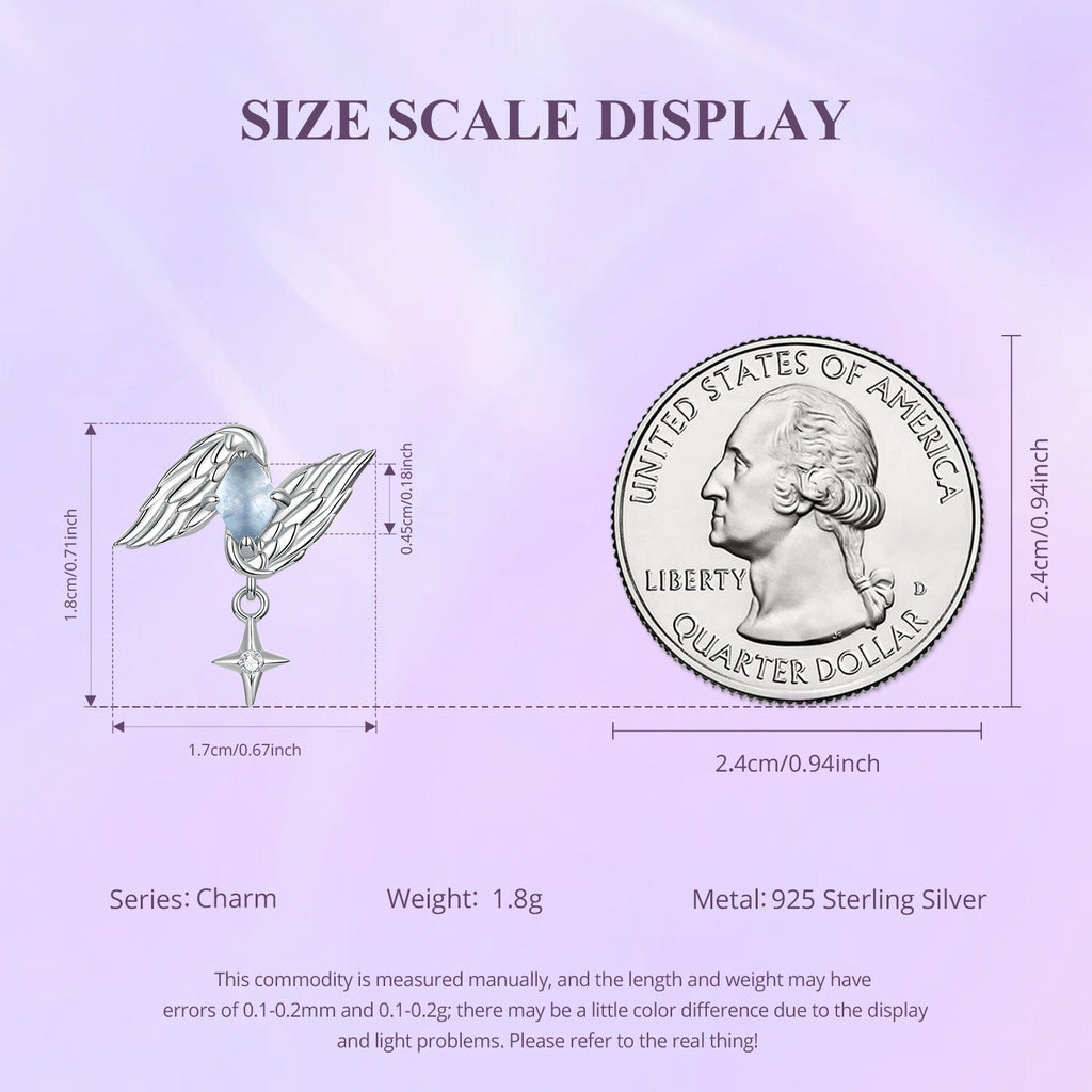 Wing Silicone Stopper Bead