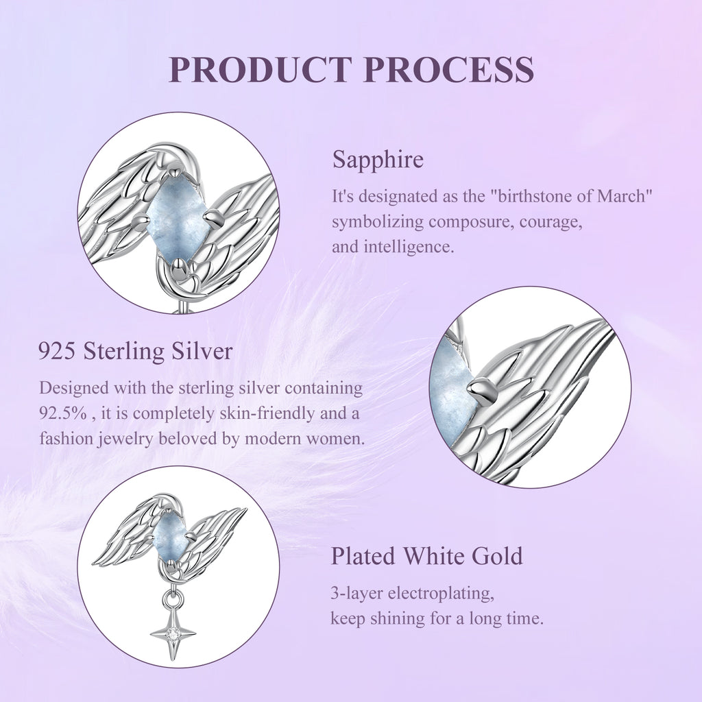 Wing Silicone Stopper Bead