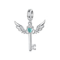 Winged Key Pendant