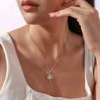 Winged Cross Charm