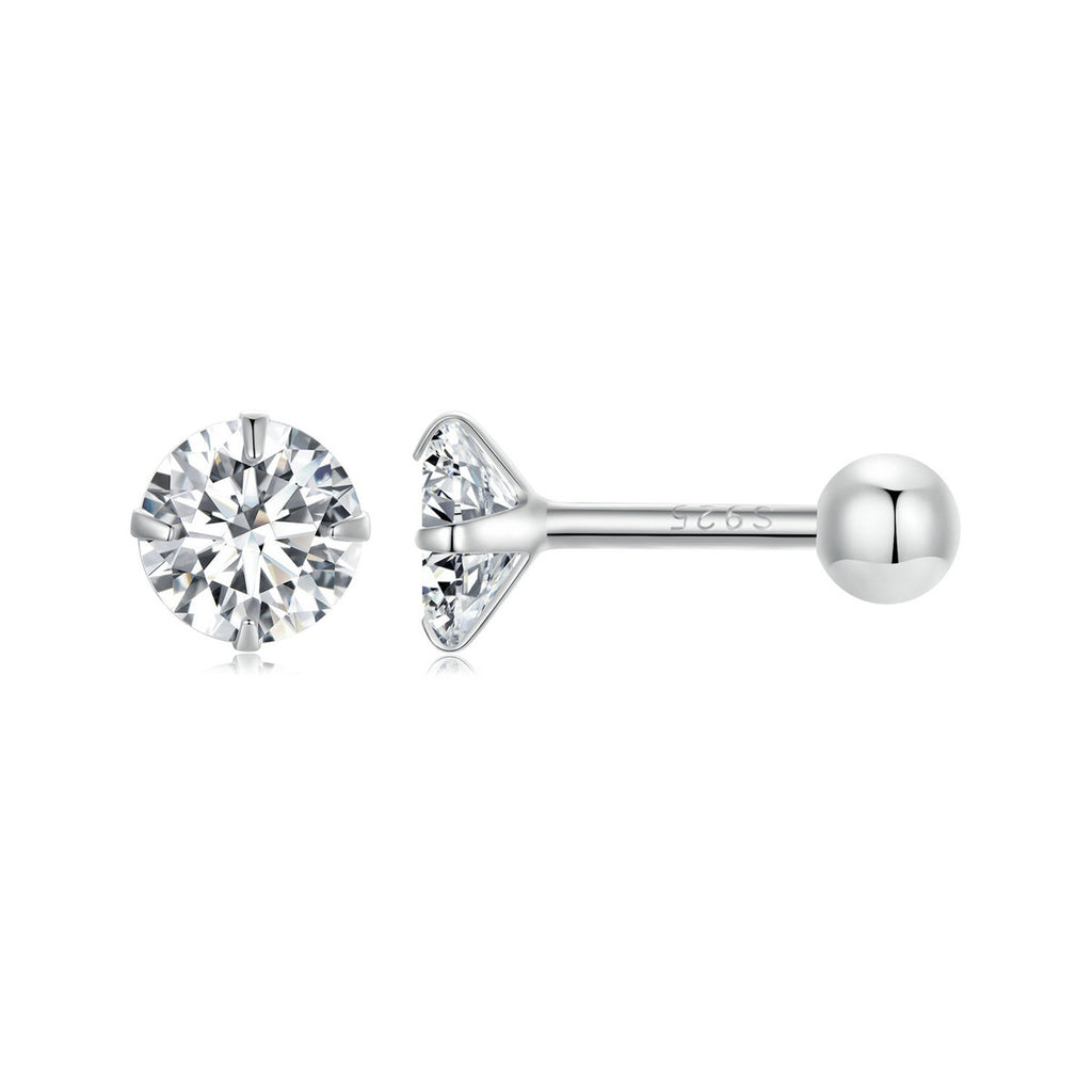 Classic 4-Prong CZ Studs