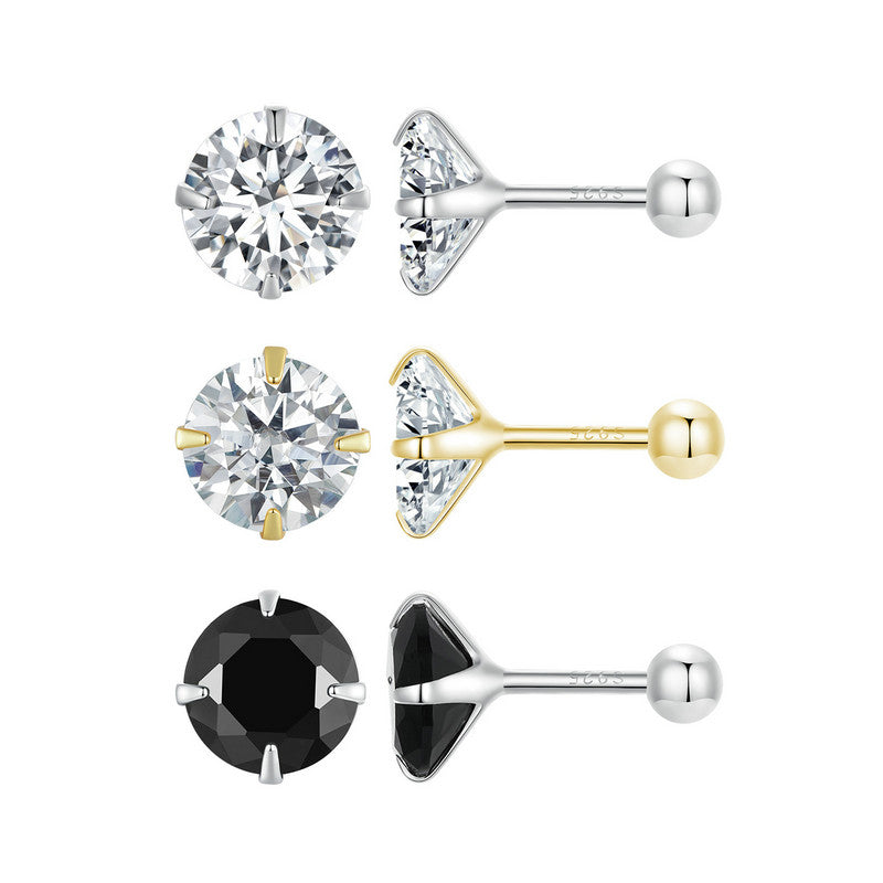 Classic 4-Prong CZ Studs