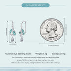 Dragonfly Leaf Earrings