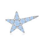 Starry Opal Single Threaded Stud Earring
