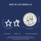 Starry Stud Earrings