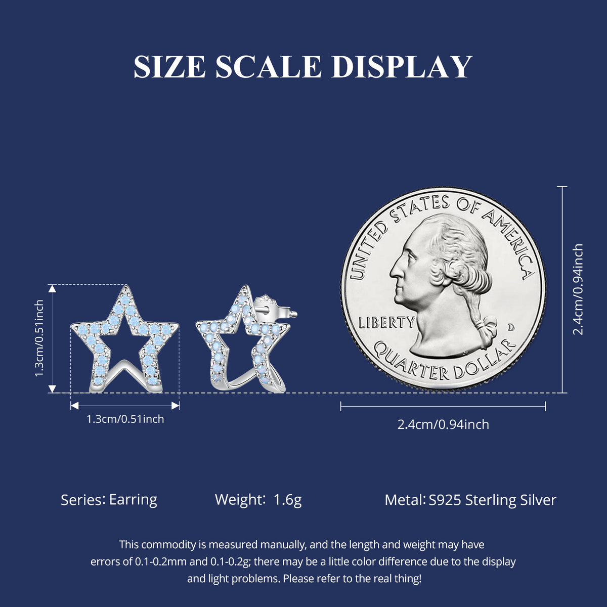 Starry Stud Earrings