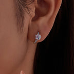 Starry Hoop Earrings