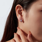 Starry Hoop Earrings