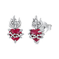 Sacred Heart Stud Earrings