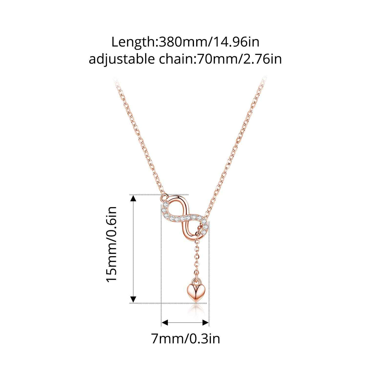 Eternal Love Drop Necklace