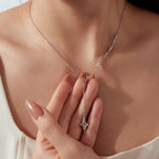 Shooting Star Y Necklace