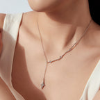 Shooting Star Y Necklace
