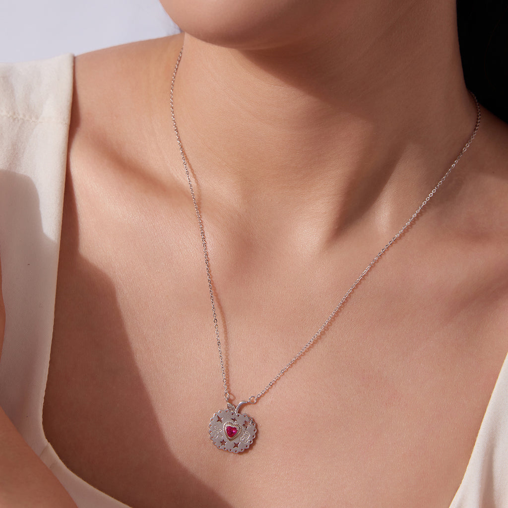 Christmas Apple Necklace