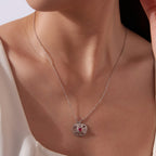 Christmas Apple Necklace