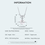 Bow Planet Necklace