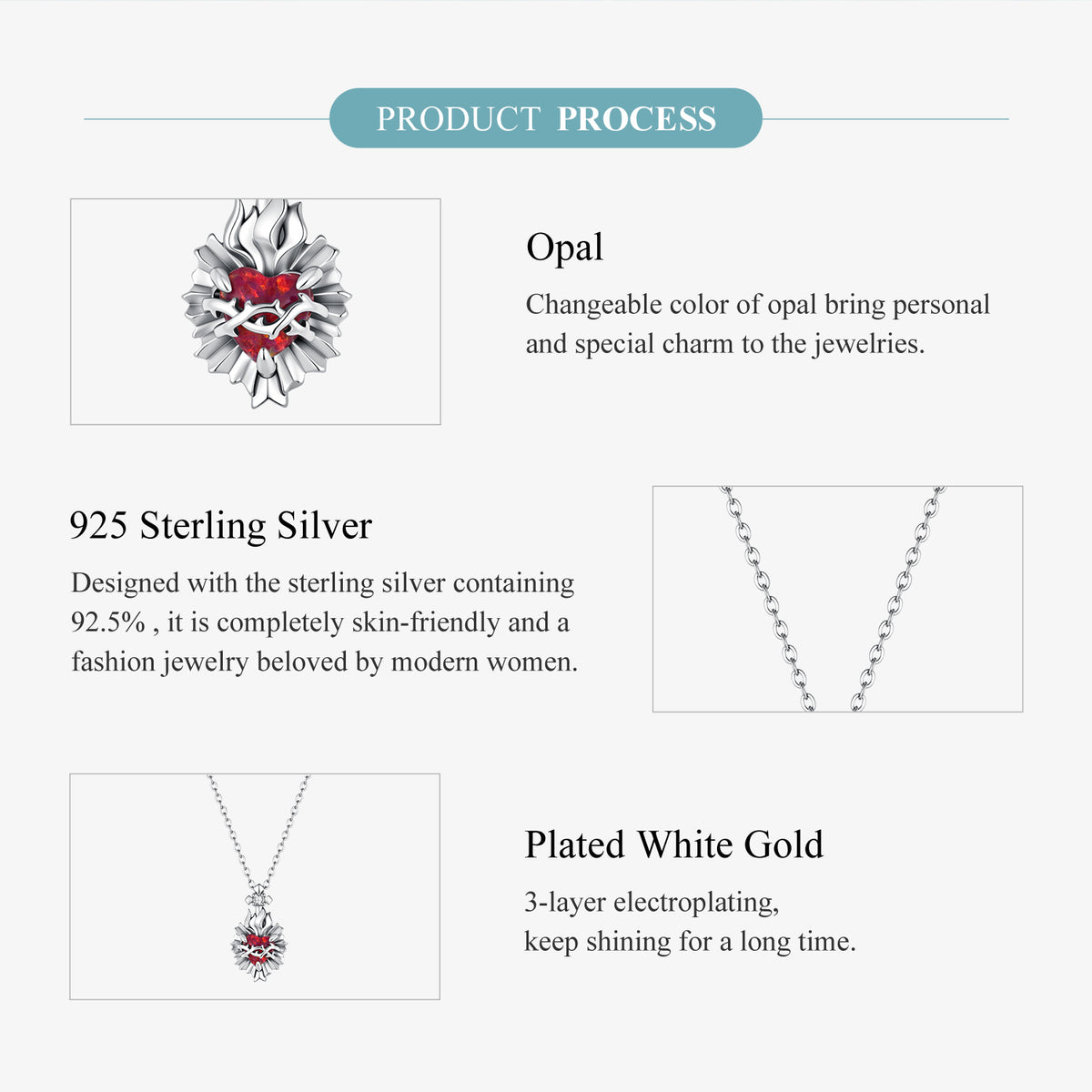 Sacred Heart Necklace