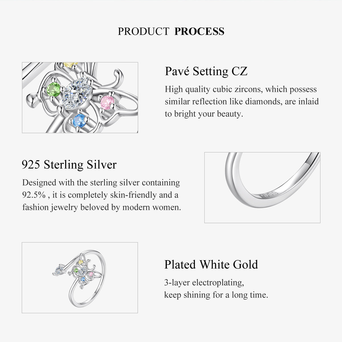 Butterfly Open Ring