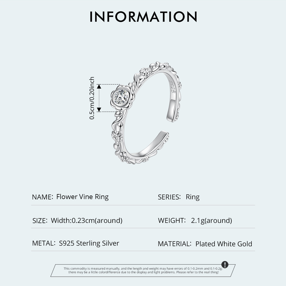 Flower Vine Ring