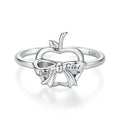 Apple Bow Open Ring