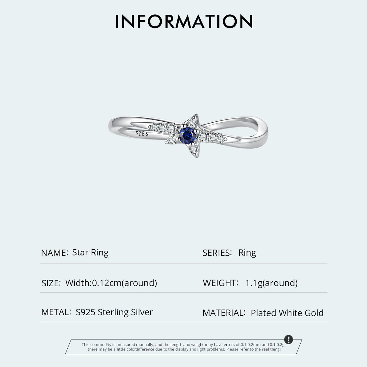 Deep Sea Star Ring