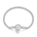 Cross Charm Base Bracelet