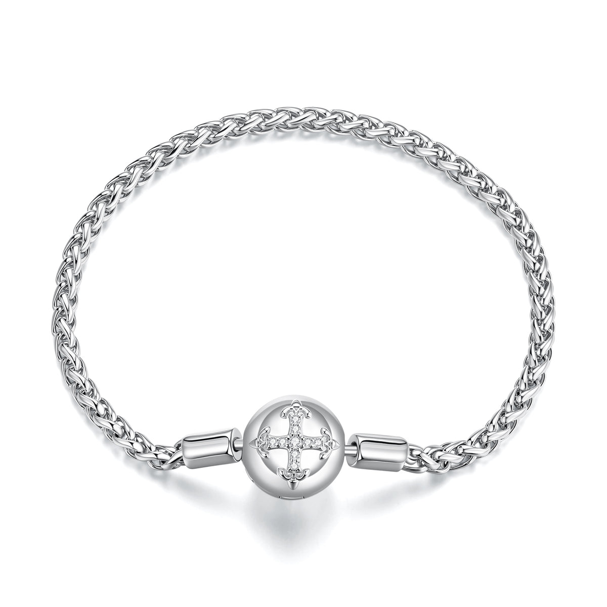 Cross Charm Base Bracelet
