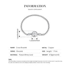 Cross Charm Base Bracelet