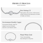 Cross Charm Base Bracelet