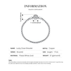 Clover Charm Base Bracelet