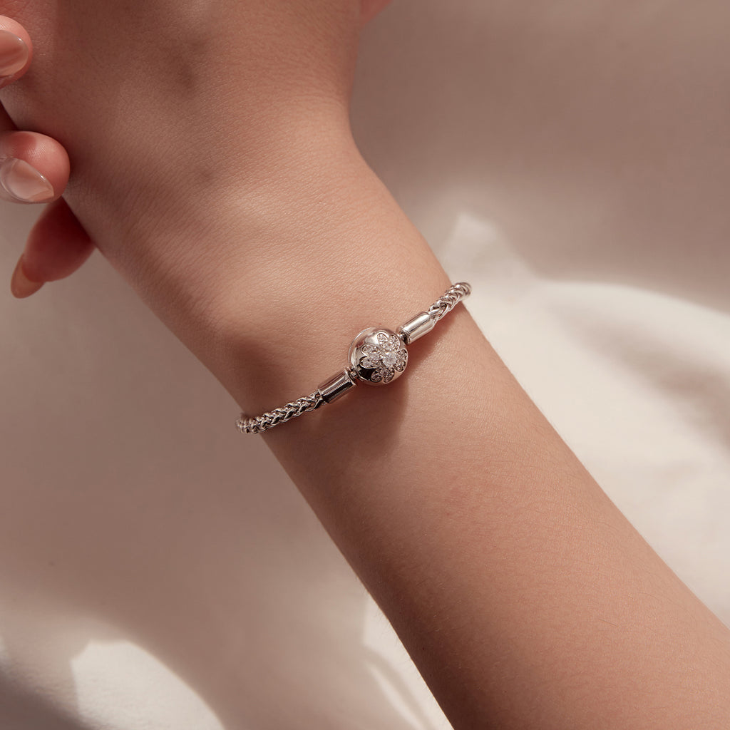Clover Charm Base Bracelet