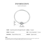 Pavé Ball Bangle