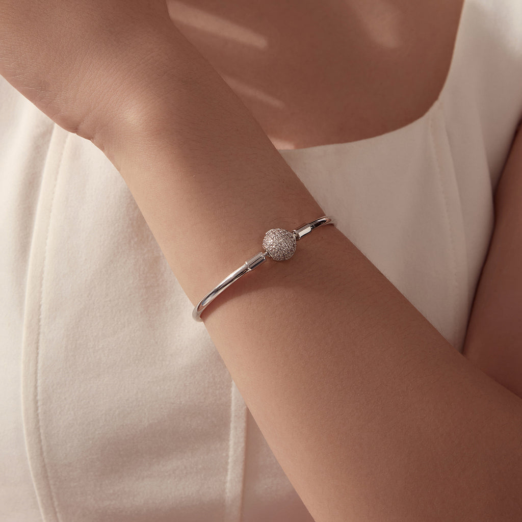 Pavé Ball Bangle