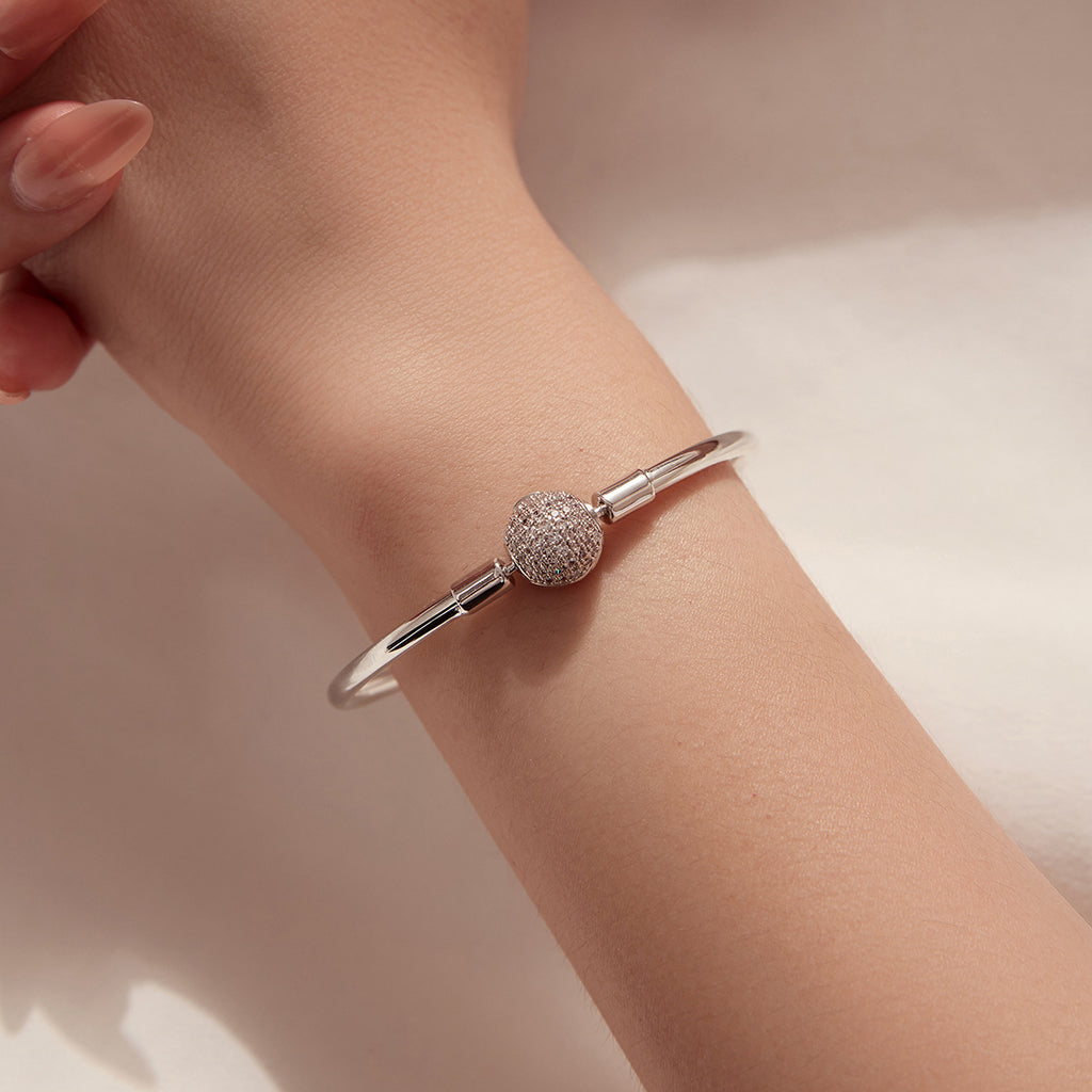 Pavé Ball Bangle