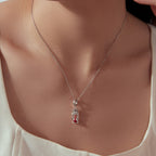 Skull Hourglass Charm