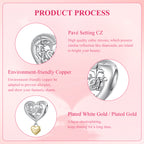Sister Love Heart Charm