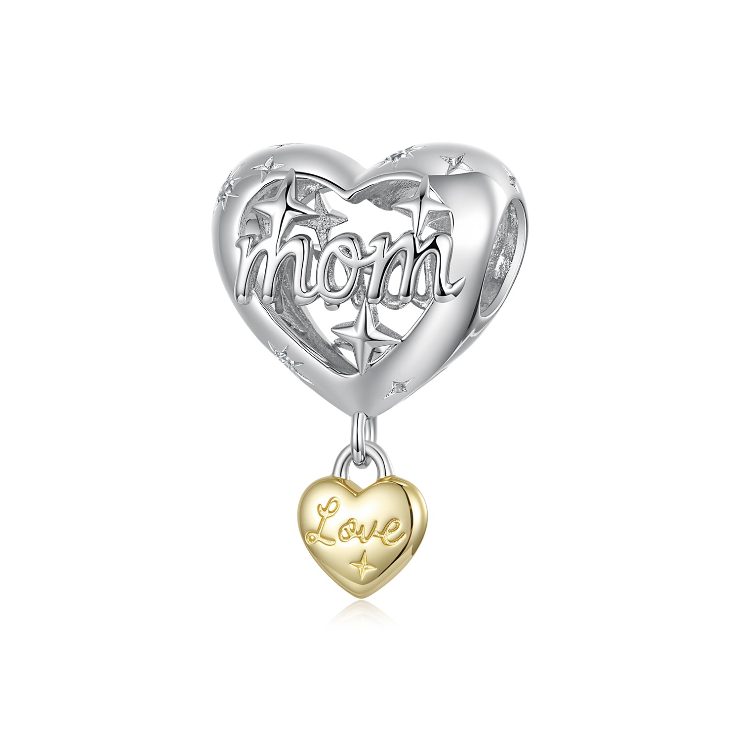 Mother Love Heart Charm
